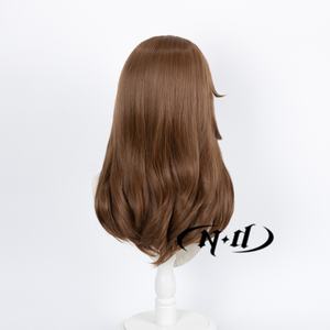 วิกผมคอสเพลย์นักจิตวิทยา ND สีน้ำตาลอ่อน ความหนาแน่น 130% รุ่น ID V คอสเพลย์ <span class=keywords><strong>Ada</strong></span> Mesmer สำหรับงานคอมมิคคอน คอสเพลย์ งานปาร์ตี้ธีม ทนความร้อน - Product Image 5