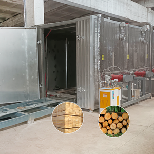 Four de séchage électrique de haute qualité pour bois de roseau, avec traitement thermique, capacité 80 kW, 6000 <span class=keywords><strong>kg</strong></span>, garantie 1 an - Product Image 2