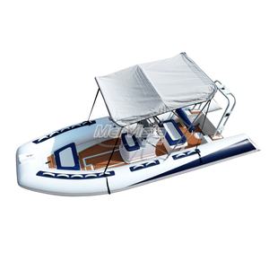 CE, 4,<span class=keywords><strong>8</strong></span> <span class=keywords><strong>metros</strong></span>, 16 pies, casco de aluminio, barco de costilla, barco de pesca de Hypalon con para actividades de juegos acuáticos - Product Image 3