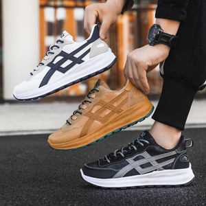 Moda logotipo personalizado ligero 3D impreso estilo de caminar al aire libre transpirable EVA hombres zapatos deportivos entrenador primavera Otoño Invierno - Product Image 2