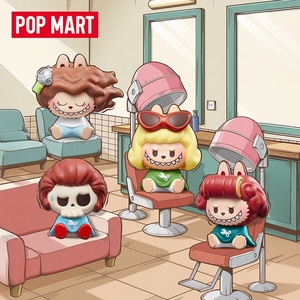 Nouvelle figurine POPMART originale The MONSTERS Labubu Retro Barber Shop Popbeans en PVC, boîte mystère pour la <span class=keywords><strong>d</strong></span>écoration de la maison - Product Image 4