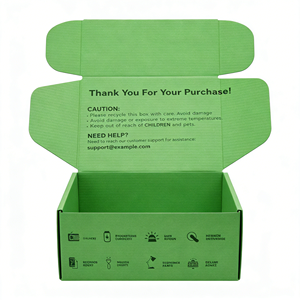 Radio Solar de Emergencia, Embalaje de Envío de la Marca 3C Electronics, Caja de Cartón Corrugado Tipo B/E, Opción de Caja de Correo con Tapa Plegable, Personalizada - Product Image 3