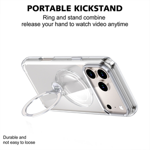 Custodia Anti-Ingiallimento in PC per <span class=keywords><strong>iPhone</strong></span> 17 Pro Max con Supporto Magnetico, Cover Posteriore per <span class=keywords><strong>iPhone</strong></span> 17 16 15 <span class=keywords><strong>14</strong></span> e Samsung - Product Image 6