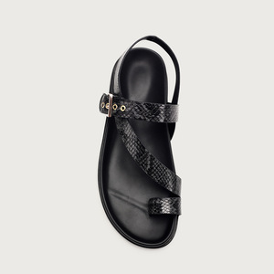 Promotion Exceptionnelle : <span class=keywords><strong>Sandales</strong></span> Romaines d'Été pour Homme en <span class=keywords><strong>Cuir</strong></span>, Tongs Plates Respirantes Tendance et Personnalisées - Product Image 3