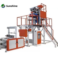 Top haute qualité ABA couche coextrusion soufflé Pe Film soufflant extrudeuse ligne fabrication Wenzhou Film soufflant Machine