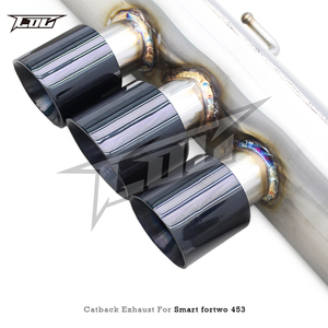 <span class=keywords><strong>Tubo</strong></span> <span class=keywords><strong>de</strong></span> <span class=keywords><strong>escape</strong></span> Catback <span class=keywords><strong>de</strong></span> fábrica para <span class=keywords><strong>SMART</strong></span> <span class=keywords><strong>Fortwo</strong></span> W453 0,9 T/1.0L 2016-2023 sistema <span class=keywords><strong>de</strong></span> <span class=keywords><strong>escape</strong></span> <span class=keywords><strong>de</strong></span> acero inoxidable con eje trasero - Product Image 6