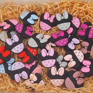 Nouveau design, jouet de dentition amusant, perles à mâcher en silicone détachables pour bijoux, chaîne de sucette, accessoires cadeaux - Product Image 2