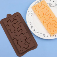 Câu Đố Toàn Bộ Khuôn Sô Cô La Silicone DIY Baking Jelly Bánh Quy Dài Tự Chế Khay Đá Đông Lạnh Epoxy Trang Trí Xà Phòng Hương Thơm