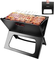 Thermomètre à viande numérique à lecture instantanée, matériau en fer, gril de barbecue pliant, thermomètre de cuisson intelligent sans fil pour barbecue en plein air