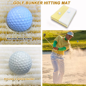 Tapis <span class=keywords><strong>d</strong></span>'entraînement de <span class=keywords><strong>golf</strong></span> Bunker <span class=keywords><strong>d</strong></span>'entraînement Chipping Simulateur de frappe Swing Sand Turf Intérieur Extérieur 2 en 1 Aides à l'entraînement de <span class=keywords><strong>golf</strong></span> - Product Image 4