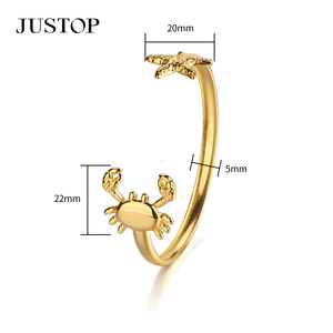 Pulseras OEM/OEM personalizadas, impermeables, de acero inoxidable, joyería de moda, hipoalergénicas, chapadas en oro para mujer. - Product Image 1