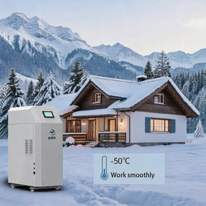 Pompe à chaleur géothermique 7 kW, 8 kW, 10 kW, 12 kW, 16 kW, pompe à chaleur à source terrestre, pompe à chaleur eau-eau - Product Image 1
