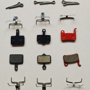 Pastillas de Freno para Bicicleta, Freno de Disco, Metal Compuesto, Montaje Post Mount, Duraderas, Modelo General Q 072 - Product Image 1