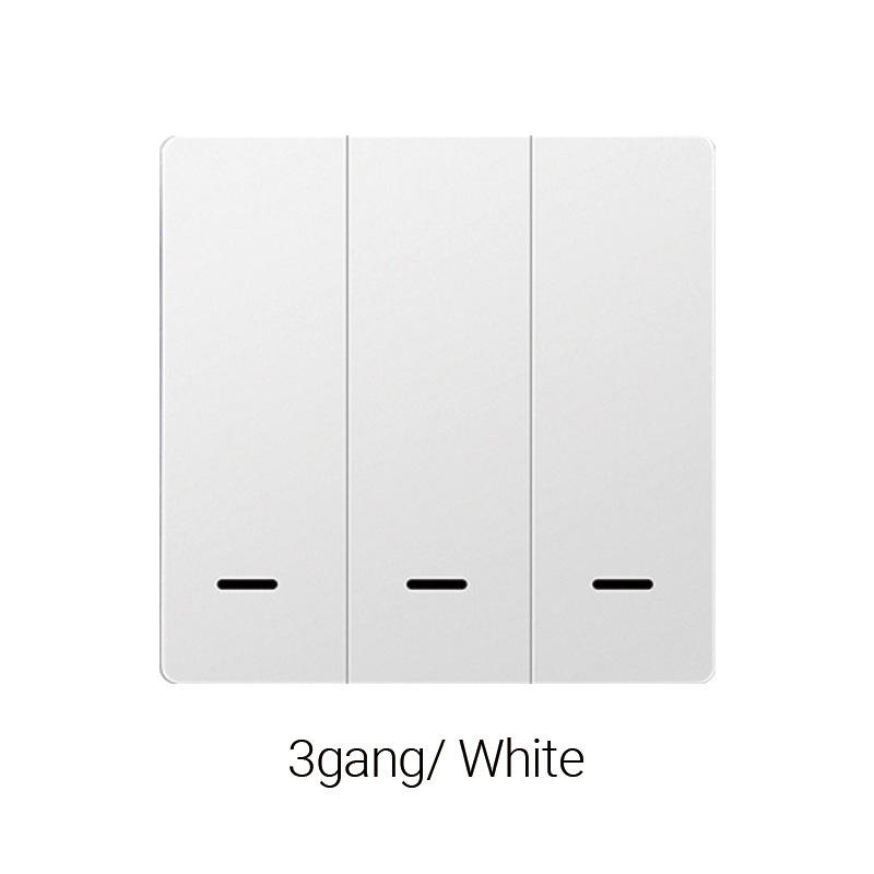Universal Single/Live-Neutral Wire 3-Gang White