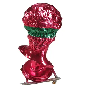 베트남에서 데이비드 맞춤 디자인의 고품질 럭셔리 장식 Cabeza 드 데이비드 동상 조각 색상 흉상