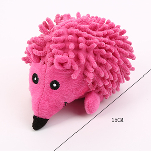 Hot Selling Dog Plush Playing Chewing Toys Lovable Hedgehog Shape Pet Plush Toy Dog <b>Squeaky</b> Shaggy Plush Dog Toy - Product Image 5