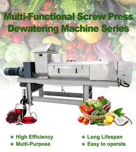 Deshidratador industrial Precio de la máquina Cocina Residuos de alimentos Triturador de basura Prensa de tornillo Separador líquido sólido - Product Image 4