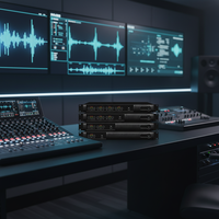 Amplificateur de puissance passif professionnel DEKEN DA-2350 de classe D, 2x350W, montage en rack 1U, numérique, 4/8 ohms, amplificateur audio professionnel double canal