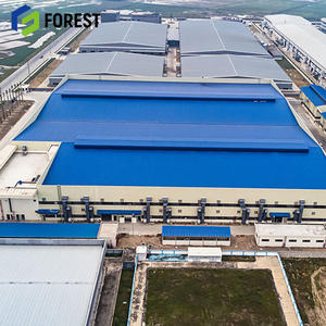 Atelier préfabriqué en acier, entrepôt en acier avec une durée de vie de 50 ans, système de bardage galvanisé à chaud, peinture couleur RAL - Product Image 1