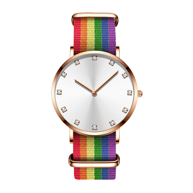 2019 Most Popular Nylon Straps Band Watch Women Quartz Wrist Watch Fancy Bracelet Analog OEM Watch