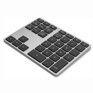 Clavier numérique sans fil rechargeable portable et fin pour la comptabilité financière, 35 touches ABS, clavier numérique Bluetooth pour ordinateur portable - Product Image 1