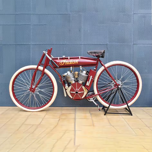 Decoración de modelo de bicicleta, 1912 V-Twin Board Track Racer Model - Product Image 3