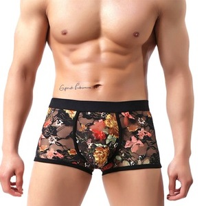 All'ingrosso <span class=keywords><strong>Boxer</strong></span> slip da <span class=keywords><strong>uomo</strong></span> biancheria intima Sexy trasparente <span class=keywords><strong>Boxer</strong></span> da <span class=keywords><strong>uomo</strong></span> Spadex traspirante <span class=keywords><strong>Boxer</strong></span> breve - Product Image 1