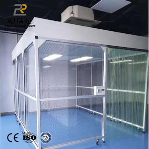 ISO 14644クラス100-1000ポータブルクリーンルームブース層流フードリモートロケーション用の新しいターンキーソリューション南アフリカ - Product Image 6