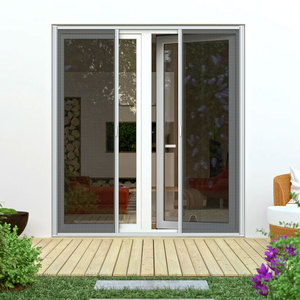 Puerta de cortina invisible para puerta de <span class=keywords><strong>mosquitera</strong></span> retráctil para hogar a buen precio y puertas - Product Image 3