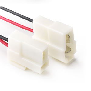 汽车喇叭线束2针白色7-8系列汽车喇叭电线通用线束端子连接器 - Product Image 4