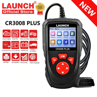 Escáner LAUNCH CR3008 Plus, Máquina de Diagnóstico Automotriz OBD2 12V, Lector de Códigos para Autos con Prueba de Batería, Herramienta de Diagnóstico