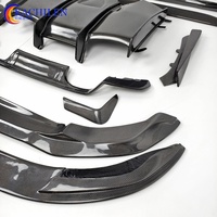 Kit carrosserie en fibre de carbone style PSM F80 M3 F82 M4, lèvre avant, diffuseur arrière, jupes latérales, rétroviseurs pour BMW F80 F82