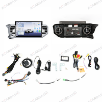 Radio Mobil Android Auto ACARDASH 14.6" Layar Sentuh LCD, CarPlay, Navigasi GPS, WiFi Terintegrasi untuk Toyota Tacoma 2015-2022 Warna Silver