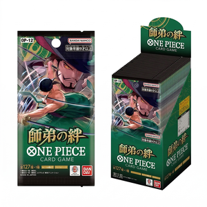 OP12 จัดส่งเร็ว ของแท้ ซีลญี่ปุ่น ฉบับภาษาญี่ปุ่น TCG OP01-OP15 ซีรีส์ <span class=keywords><strong>ST</strong></span> การ์ดเกม OPCG บูสเตอร์บ็อกซ์ OP12 ชุดเดียว - Product Image 1
