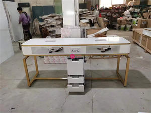 Yicheng le prix le plus bas Table de manucure <span class=keywords><strong>pas</strong></span> <span class=keywords><strong>cher</strong></span> utilisé Table de manucure manucure ongles Table supérieure en marbre de vente en ligne - Product Image 6