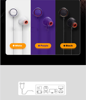 Earphone Gaming Wired 3.5mm Q50 E-sports dengan Mic untuk QUANTUM Mobile PlayStation 4 Nintendo (Grosir)