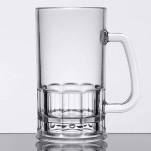 Jarra de Cerveza de Vidrio Sodalime de 300ml Estilo Americano para Fiestas de Regreso a Clases, Vasos Resistentes para Cerveza con Asa - Product Image 4