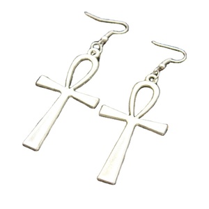 Orecchini argentati Ankh | Museo Egizio