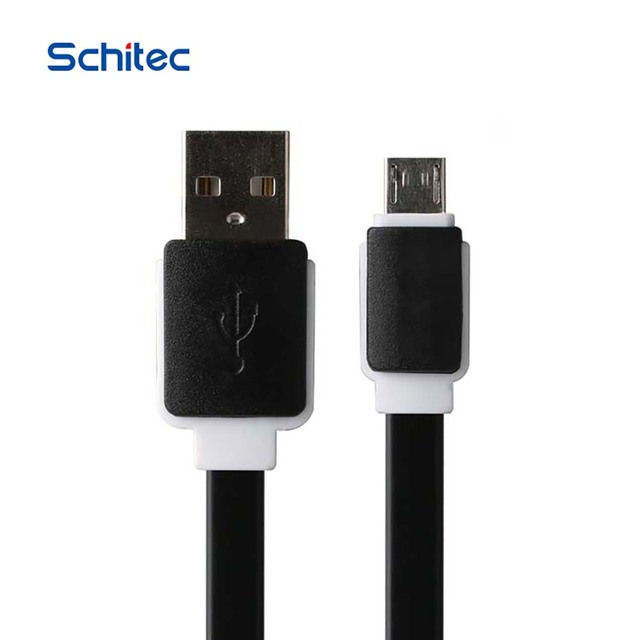 Bulk Manufacturer Custom Package PVC Flat Noodle USB Cable Fast Charging