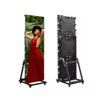 Открытый Плакат СВЕТОДИОДНЫЙ Дисплей P2.5 640x1920 мм 4G WiFi мобильный рекламный баннер СВЕТОДИОДНЫЙ знак