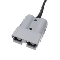 Câble de remplacement en cuivre nu plaqué argent haute intensité 50A, isolation PVC classe VW-1, 1,8 mètre, SOCARO ZSC1002 Waeco