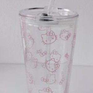 Bicchiere in Vetro con Simpatico Gattino Cartoon per Ragazze, Uso Estivo, Tazza Portatile per Caffè e Dessert da Hotel - Product Image 6