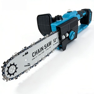 Outils électriques sans fil 18V 12 pouces, parfaits pour le bricolage à domicile et le travail professionnel en aménagement paysager, enjardinage, abattage d'arbres en extérieur, tronçonneuse portable - Product Image 2