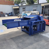 Machine à ouvrir les déchets textiles à grande échelle, ouvreur de coton et de laine pour le recyclage des déchets de polaire corail et des déchets de tricot