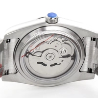Montre automatique pour homme avec mouvement japonais NH35, 36 mm, 39 mm, cristal saphir, cadran arabe, logo stérile, logo personnalisé