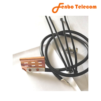 Kit de terre pour câbles coaxiaux, feeder, power et RG de 1/2 ", 7/8" de type universel. Utilisé dans la tour cellulaire