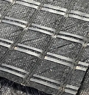 Geocomposites Fiberglass Geogrid and Non woven