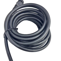 Harnais de câblage étanche sur mesure, assemblage de câble à connecteur unique vers fil étamé ouvert, faisceau de câblage industriel personnalisé