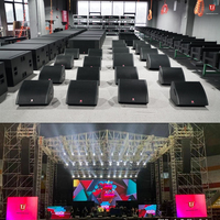 Altavoz Line Array TI PRO Audio MAX 212 OEM, Neodimio, Resistente al Agua, Ecológico, 2000W RMS, 4000W Pico, Doble Woofer de 12 Pulgadas, 3 Vías
