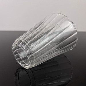 Blown Glass <strong>Candle</strong> Holder <strong>Hurricane</strong> Cup Glass Candlestick <strong>Hurricane</strong> MH-TZ0723 - Product Image 2